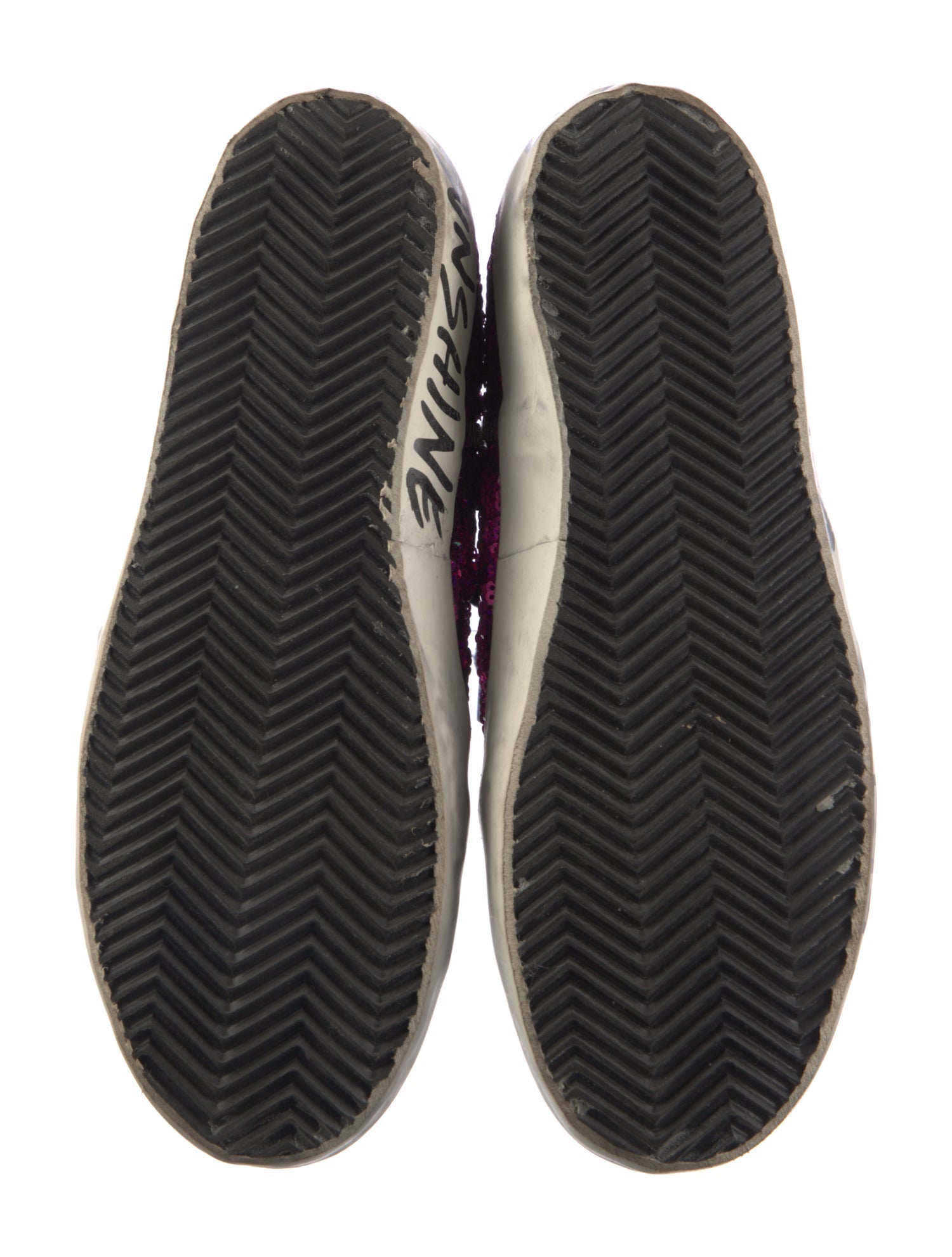 Golden Goose Sequins Printed Sneakers